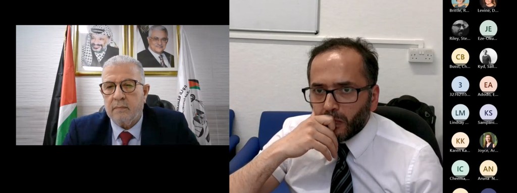 The Guest Lecture of the Honourable President Supreme Constitutional Court of Palestine Justice Ali Jamil Muhanna on 7 May 2024